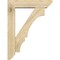 Ekena Millwork Balboa Slat Rough Sawn Bracket w/ Offset Brace, Douglas Fir, 6"W x 24"D x 32"H BKT0604X24X32BOA06RDF - alternate 4